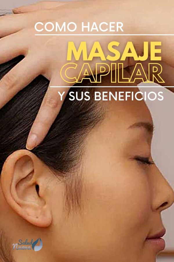 como hacer masaje capilar